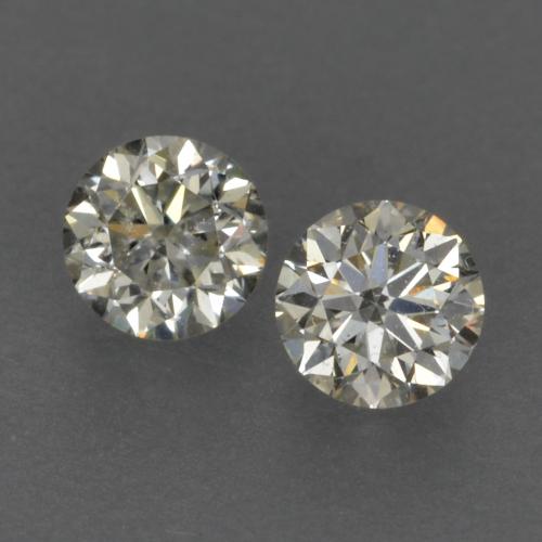 0.20 ct natürliche Warmweiß Diamant-Edelsteine, Rund Schliff, VVS-VS