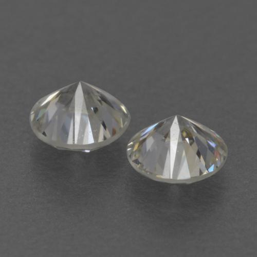 0.20 ct natürliche Warmweiß Diamant-Edelsteine, Rund Schliff, VVS-VS