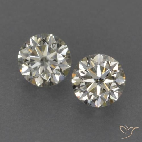0.18ctw Natürlicher K Diamant, Runden, VVS-VS