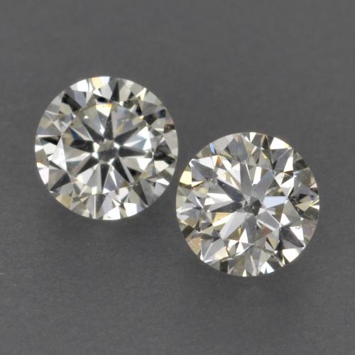 0.20 ct natürliche Warmweiß Diamant-Edelsteine, Rund Schliff, VVS-VS