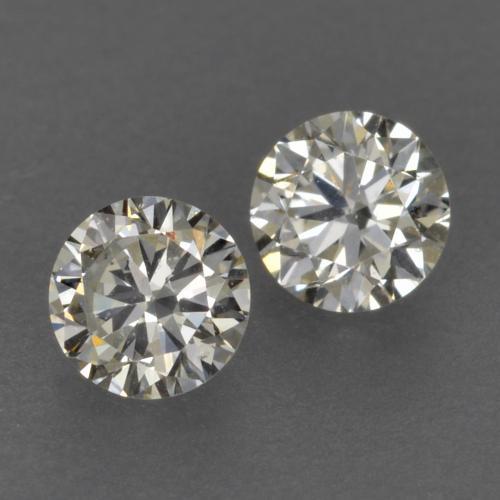 0.20 ct natürliche Warmweiß Diamant-Edelsteine, Rund Schliff, VVS-VS