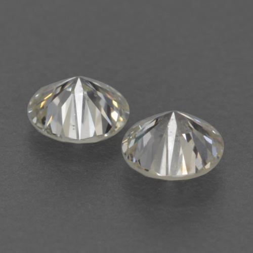 0.20 ct natürliche Warmweiß Diamant-Edelsteine, Rund Schliff, VVS-VS