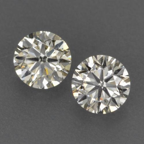 0.24 ct natürliche Warmweiß Diamant-Edelsteine, Rund Schliff, VVS-VS