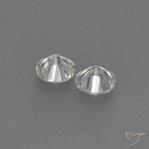 0.16 ct natürliche H Diamant-Edelsteine, Runden, VVS-VS