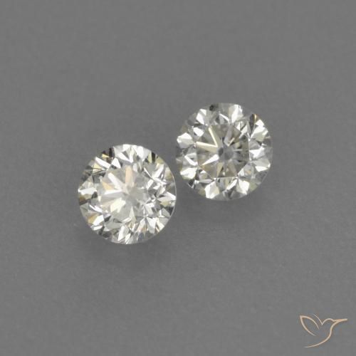 0.19 ct natürliche H Diamant-Edelsteine, Runden, VVS-VS