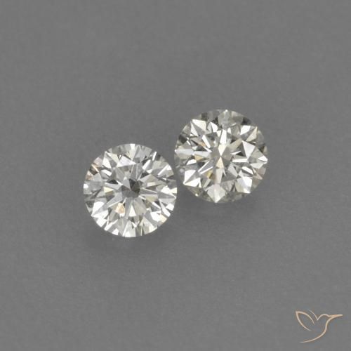 0,15 ct natürliche I Diamant-Edelsteine, Rund Schliff, VVS-VS