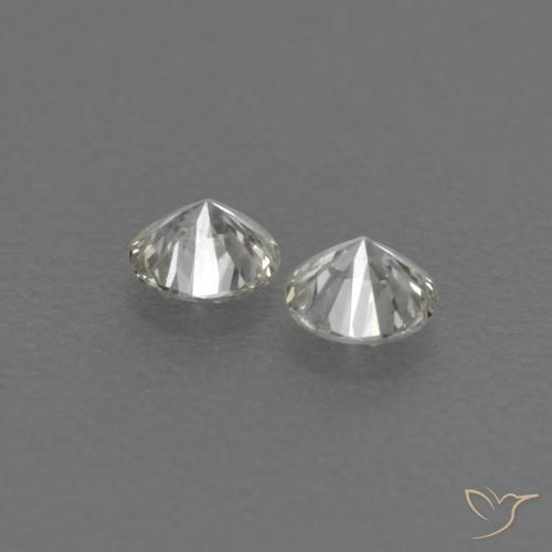 0,15 ct natürliche I Diamant-Edelsteine, Rund Schliff, VVS-VS