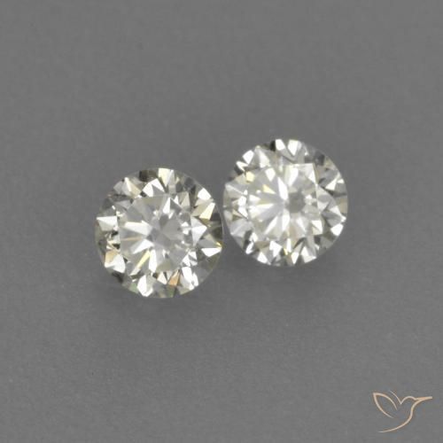 0.18ctw Natürlicher L Diamant, Runden, VVS-VS