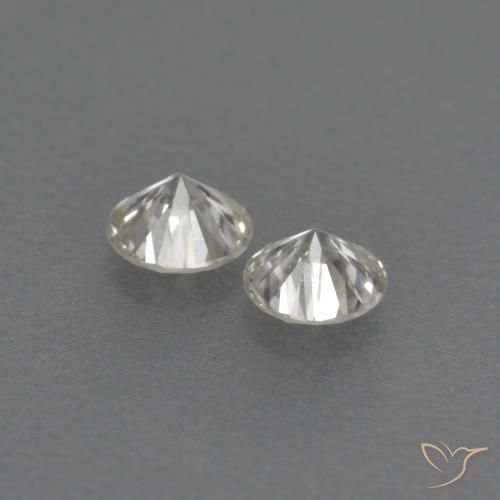 0.18 ct natürliche L Diamant-Edelsteine, Runden, VVS-VS