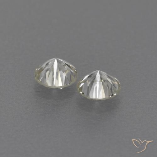 0.17 ct natürliche J Diamant-Edelsteine, Runden, VVS-VS