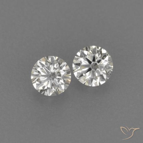 0.16 ct natürliche I Diamant-Edelsteine, Runden, VVS-VS