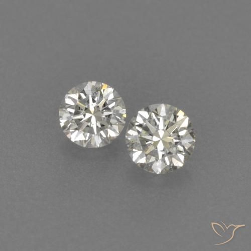 0.15ctw Natürlicher I Diamant, Runden, VVS-VS