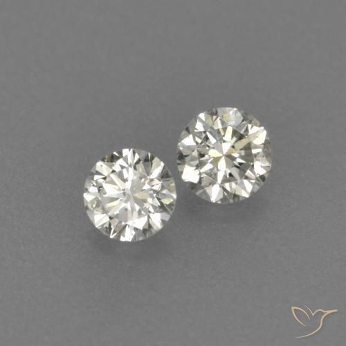 0.15 ct natürliche I Diamant-Edelsteine, Runden, VVS-VS