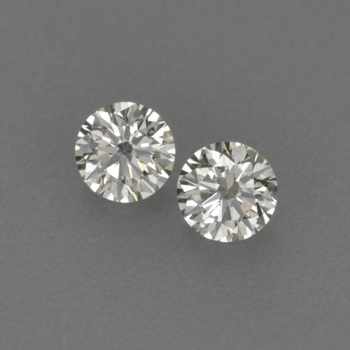 0.17 ct natürliche Warmweiß Diamant-Edelsteine, Rund Schliff, VVS-VS