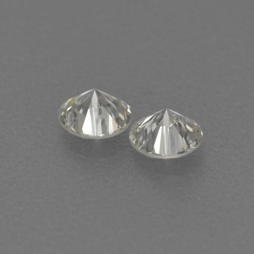 0.17 ct natürliche Warmweiß Diamant-Edelsteine, Rund Schliff, VVS-VS