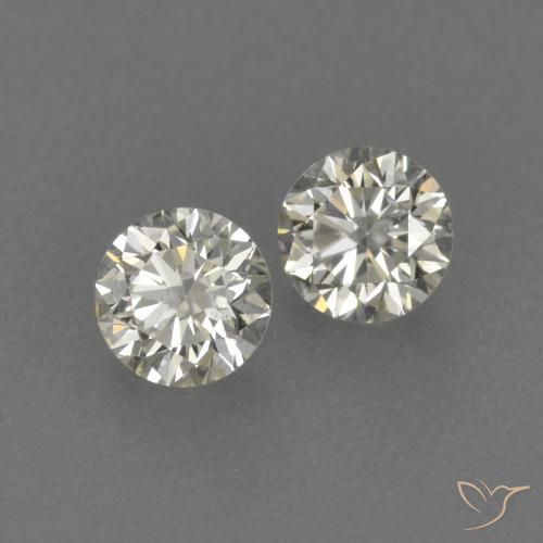 0.26 ct natürliche J Diamant-Edelsteine, Runden, VVS-VS