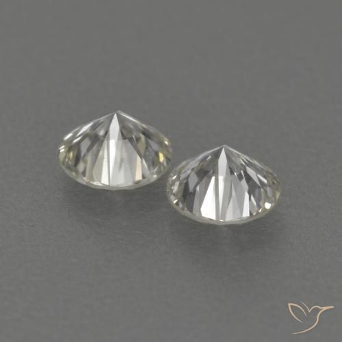 0.26 ct natürliche J Diamant-Edelsteine, Runden, VVS-VS