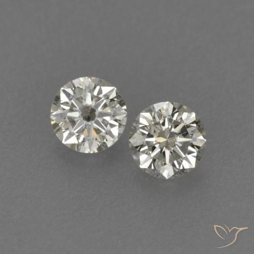 0.20 ct natürliche J Diamant-Edelsteine, Runden, VVS-VS