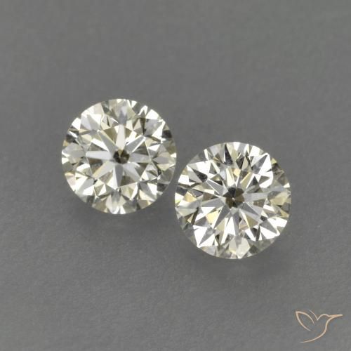 0.27ctw Natürlicher L Diamant, Runden, VVS-VS