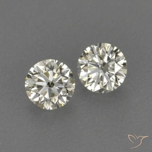 0.27 ct natürliche L Diamant-Edelsteine, Runden, VVS-VS