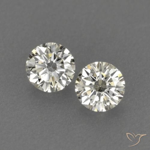 0.17 ct natürliche J Diamant-Edelsteine, Runden, VVS-VS