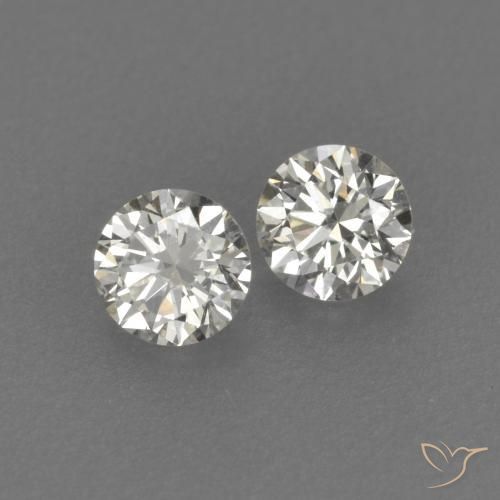 0.23 ct natürliche J Diamant-Edelsteine, Runden, VVS-VS