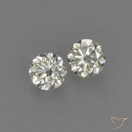 0.17 ct natürliche K Diamant-Edelsteine, Runden, VVS-VS
