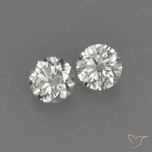 0.20 ct natürliche J Diamant-Edelsteine, Runden, VVS-VS