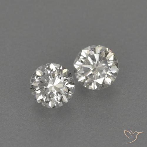 0.21 ct natürliche I Diamant-Edelsteine, Runden, VVS-VS