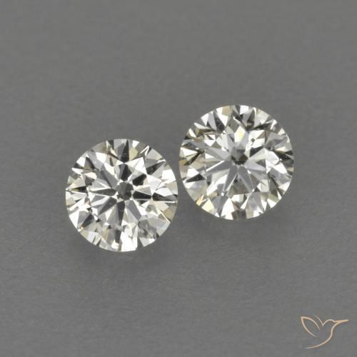 0.23ctw Natürlicher H Diamant, Runden, VVS-VS