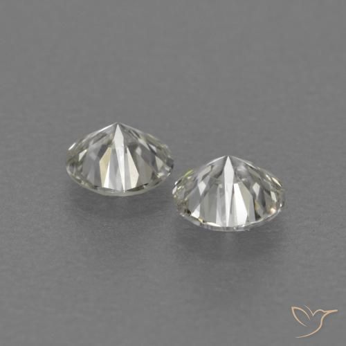 0.23 ct natürliche H Diamant-Edelsteine, Runden, VVS-VS
