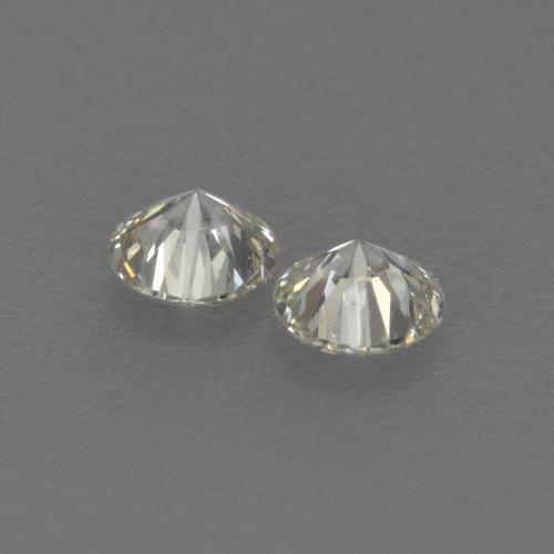 0.13 ct natürliche J Diamant-Edelsteine, Rund Schliff, VVS-VS