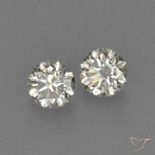 0.15 ct natürliche L Diamant-Edelsteine, Runden, VVS-VS