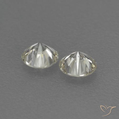 0.15 ct natürliche L Diamant-Edelsteine, Runden, VVS-VS
