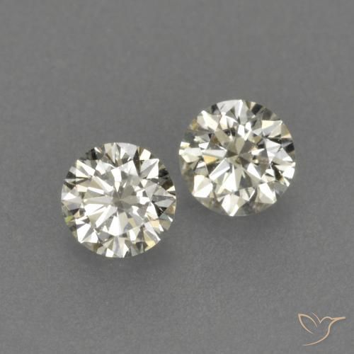 0.18ctw Natürlicher L Diamant, Runden, VVS-VS