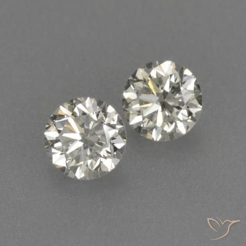 0.19 ct natürliche L Diamant-Edelsteine, Runden, VVS-VS