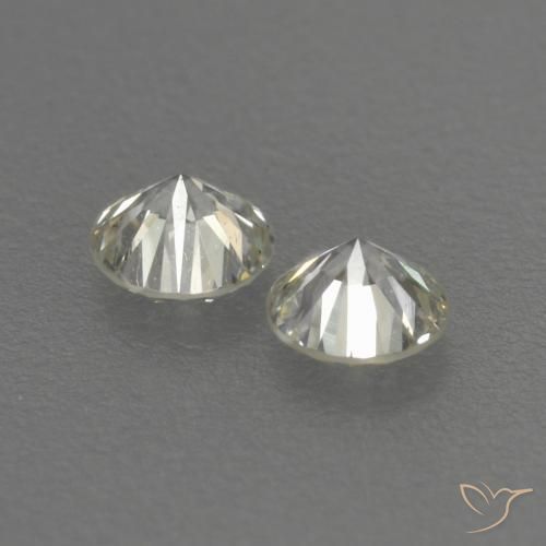 0.19 ct natürliche L Diamant-Edelsteine, Runden, VVS-VS