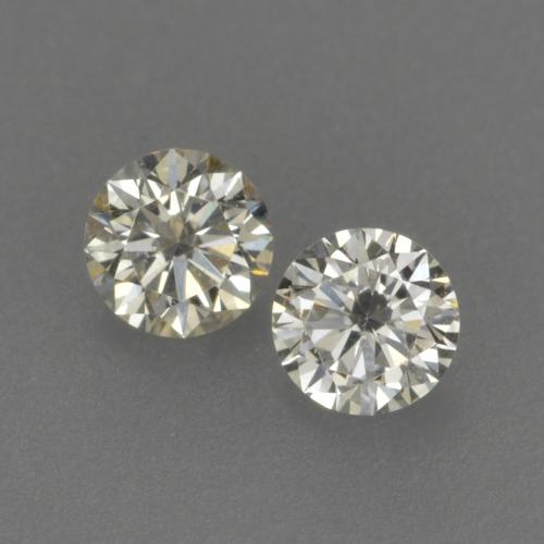 0.19 ct natürliche Warmweiß Diamant-Edelsteine, Rund Schliff, VVS-VS