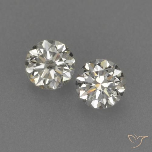 0.20ctw Natürlicher K Diamant, Runden, VVS-VS