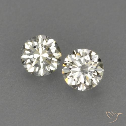 0.16 ct natürliche L Diamant-Edelsteine, Runden, VVS-VS