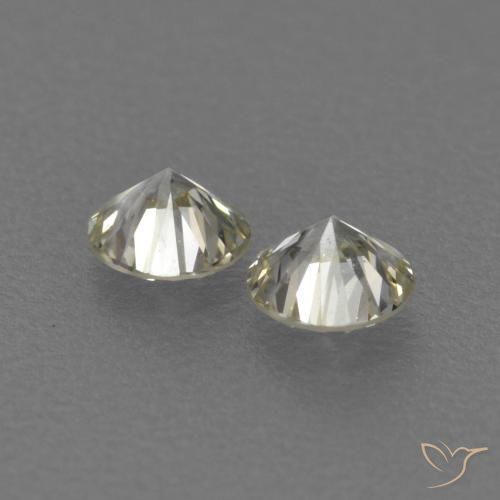 0.16 ct natürliche L Diamant-Edelsteine, Runden, VVS-VS