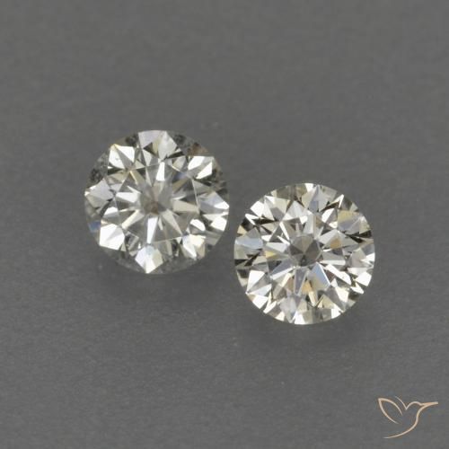 0.14 ct natürliche J Diamant-Edelsteine, Runden, VVS-VS