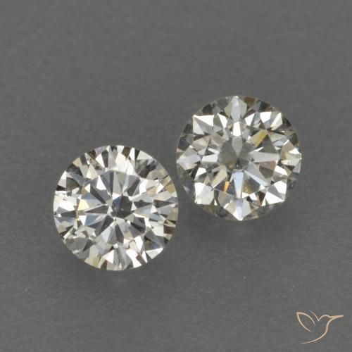 0.18ctw Natürlicher J Diamant, Runden, VVS-VS