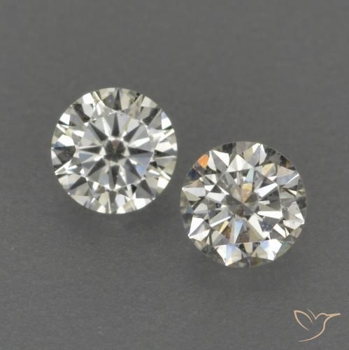 0.18 ct natürliche J Diamant-Edelsteine, Runden, VVS-VS