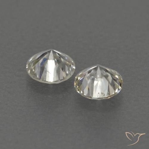 0.16 ct natürliche L Diamant-Edelsteine, Runden, VVS-VS