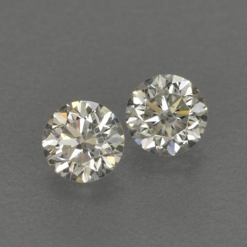 0.17 ct natürliche K Diamant-Edelsteine, Rund Schliff, VVS-VS