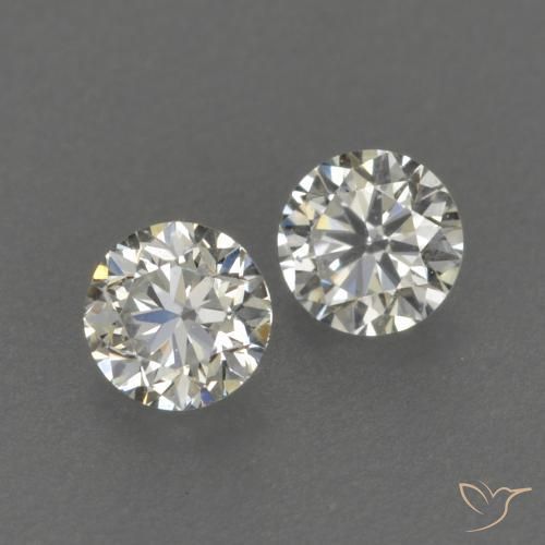 0.19ctw Natürlicher I Diamant, Runden, VVS-VS