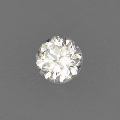 0,01 ctw natürlicher weißer Diamant, Rundschliff, VS