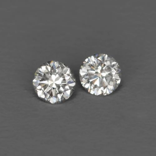 0.03 ct natürliche Warmweiß Diamant-Edelsteine, Rund Schliff, VVS-VS