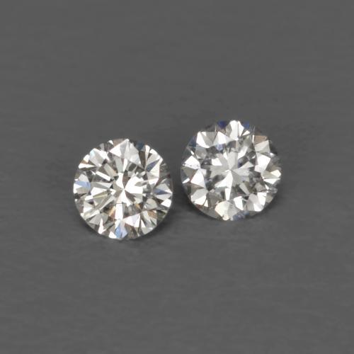 0.03 ct natürliche Warmweiß Diamant-Edelsteine, Rund Schliff, VVS-VS